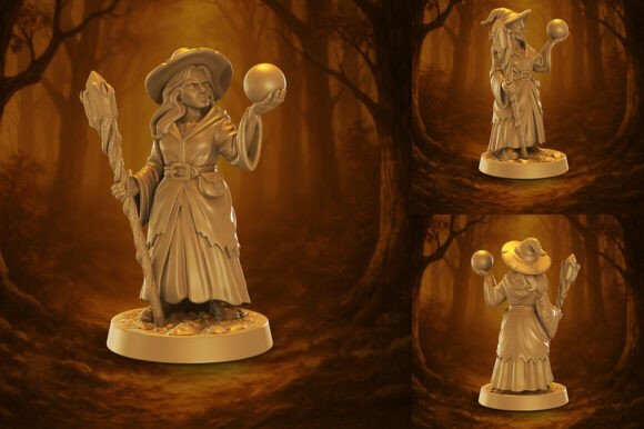 Forest Seeress: Bring Ancient Magic to Your Tabletop