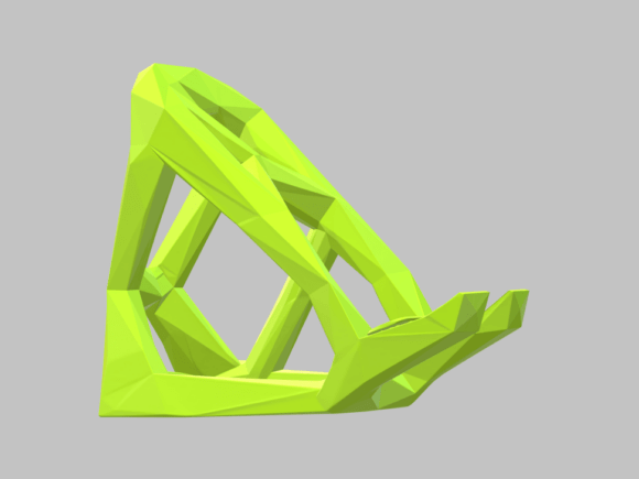 Modern Geometric Phone Stand: A Blend of Style and Function